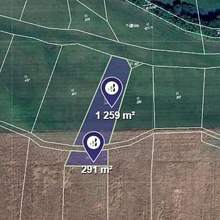 Prodej louky 1550 m&sup2; Drahlín