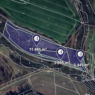 Prodej ostatních pozemků 20021 m&sup2; Petrov