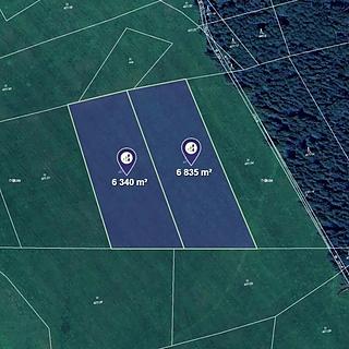 Prodej louky 13175 m&sup2; Pustá Kamenice