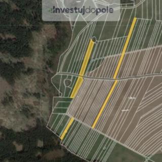 Prodej zemědělské půdy 9894 m&sup2; Ostrov u Macochy