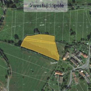 Prodej louky 4118 m&sup2; Životice