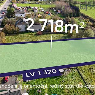Prodej stavební parcely 2718 m&sup2; Karlovice