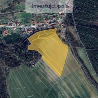 Prodej zemědělské půdy 23 277 m² Letovice Slatinka