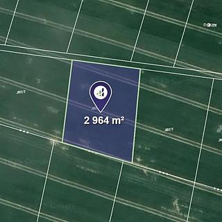 Prodej zemědělské půdy 2964 m&sup2; Pardubice