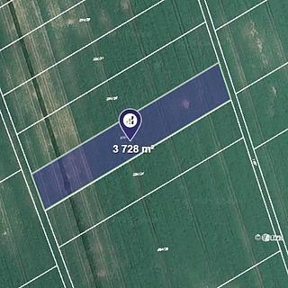 Prodej zemědělské půdy 3728 m&sup2; Majetín