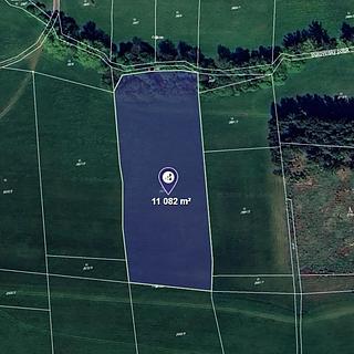 Prodej louky 11082 m&sup2; Čistá u Horek