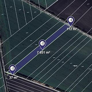 Prodej zemědělské půdy 7800 m&sup2; Okřínek