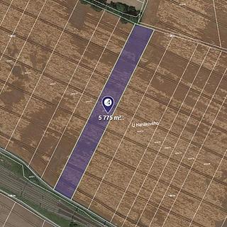 Prodej zemědělské půdy 2888 m&sup2; Hustopeče nad Bečvou