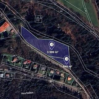 Prodej lesa 4648 m&sup2; Malenovice