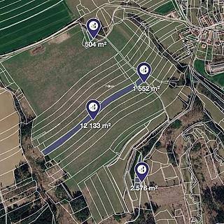 Prodej zemědělské půdy 34076 m&sup2; Syrov