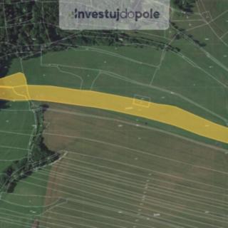 Prodej zemědělské půdy 21742 m&sup2; Vranová Lhota