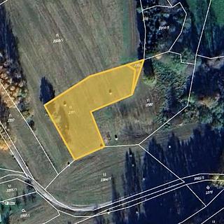 Prodej louky 2006 m² Slavče