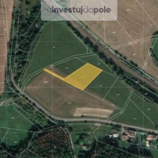 Prodej zemědělské půdy 2533 m&sup2; Vrbatův Kostelec