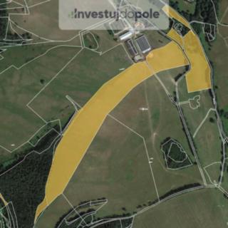 Prodej podílu louky 43342 m² Luby