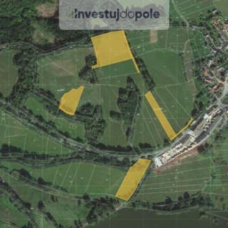 Prodej zemědělské půdy 22 893 m² Kasejovice Kladrubce