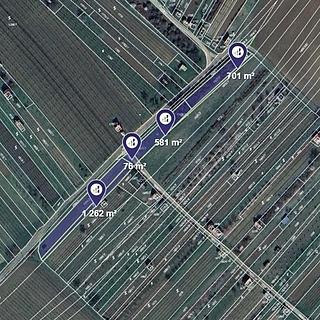 Prodej zahrady 582 m&sup2; Petrov