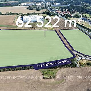 Prodej komerčního pozemku 62522 m&sup2; Staňkov