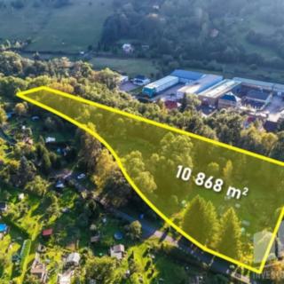 Prodej komerčního pozemku 10868 m&sup2; Semily