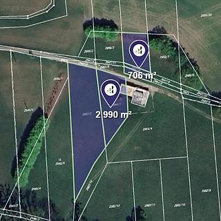Prodej ostatních pozemků 616 m&sup2; Lipník nad Bečvou