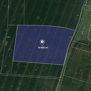 Prodej zemědělské půdy 27450 m&sup2; Benátky nad Jizerou