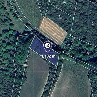 Prodej ostatních pozemků 1192 m² Vysoká