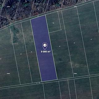 Prodej zemědělské půdy 9000 m&sup2; Lipová