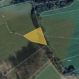 Prodej louky 1459 m&sup2; Nová Bystřice