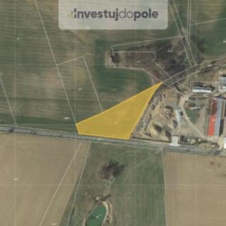 Prodej zemědělské půdy 1706 m&sup2; Habry