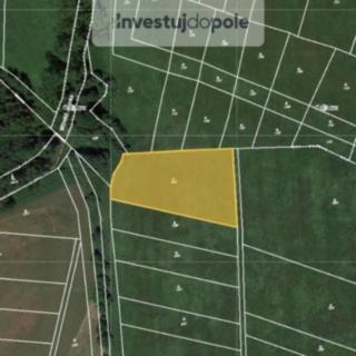 Prodej louky 911 m&sup2; Smidary