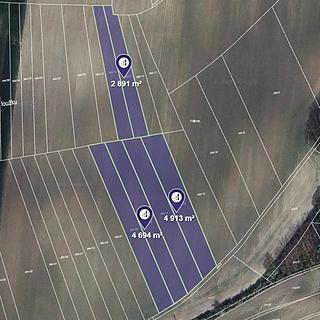 Prodej zemědělské půdy 12498 m&sup2; Olovnice