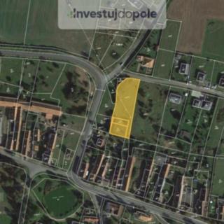 Prodej stavební parcely 2257 m&sup2; Přehýšov