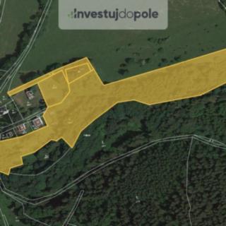 Prodej stavební parcely 5145 m&sup2; Výsluní