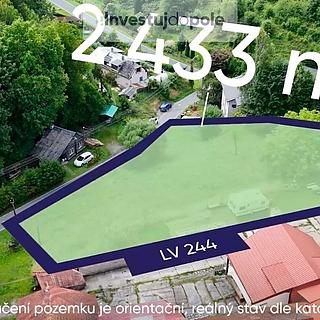 Prodej stavební parcely 2433 m&sup2; Jestřebí