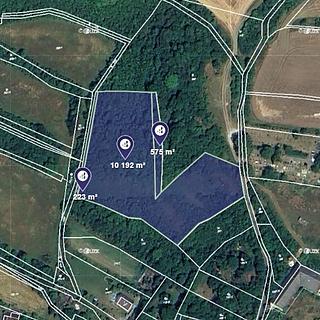 Prodej louky 3663 m&sup2; Štětí