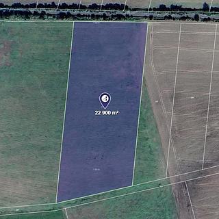 Prodej zemědělské půdy 22900 m&sup2; Krušovice