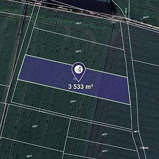 Prodej zemědělské půdy 3533 m&sup2; Okřínek