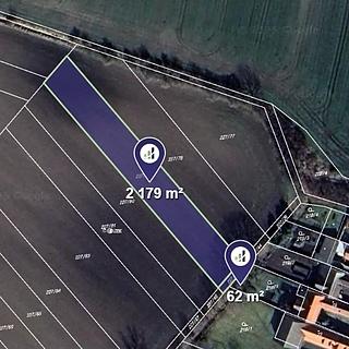 Prodej zemědělské půdy 2241 m&sup2; Okřínek