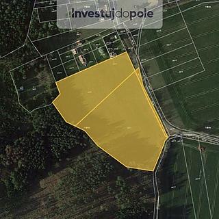 Prodej zemědělské půdy 21326 m&sup2; Sedlec-Prčice