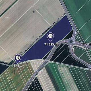 Prodej zemědělské půdy 24144 m&sup2; Opava