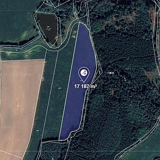 Prodej zemědělské půdy 17187 m&sup2; Blažejov