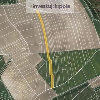 Prodej zemědělské půdy 1300 m&sup2; Velenice