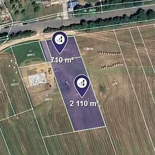 Prodej stavební parcely 2755 m&sup2; Lutonina