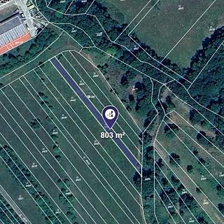 Prodej louky 803 m&sup2; Javorník