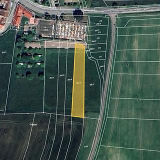 Prodej zemědělské půdy 1317 m&sup2; Rašov