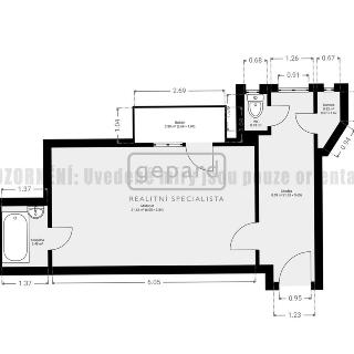 Prodej bytu 1+1 35 m² Praha, Ruská