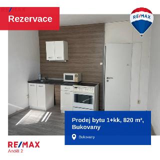 Prodej bytu 1+kk a garsoniéry 820 m² Bukovany