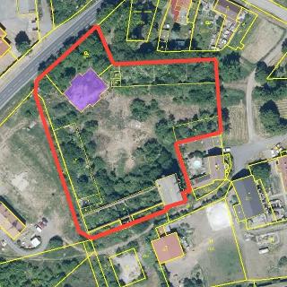 Prodej stavební parcely 8 775 m² Podbořany