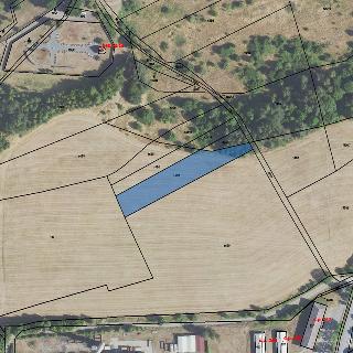 Prodej podílu stavební parcely 292 m² Roztoky