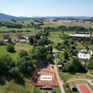 Prodej stavební parcely 1 130 m² Brniště