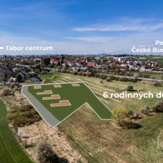 Prodej stavební parcely 9 644 m² Tábor, 